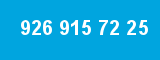 926 915 72 25